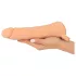 Nature Skin - 2i1 kunstskede og penishylster - 23cm - hudfarvet
