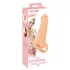 Nature Skin - 2i1 kunstskede og penishylster - 23cm - hudfarvet