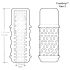 The Handy TrueGrip Gen 2 Sleeve - onani sleeve (gennemsigtigt)