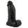 Realistixxx Real Giant - kæmpe dildo med kugler - 22 cm (sort)