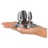 Fetish – metal analplug (sølv)