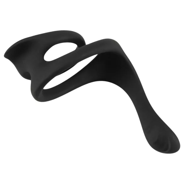 Erecto - penisring og kuglering - sort