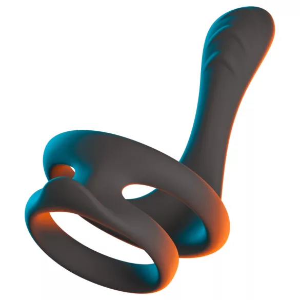Erecto - penisring og kuglering - sort