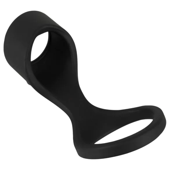 Erecto - penisring 2-i-1 - sort