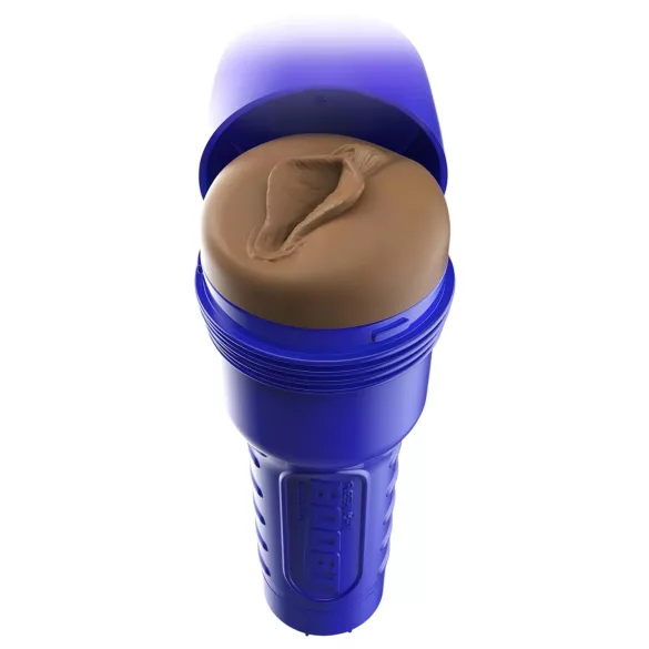 Fleshlight Boost Bang - realistisk vagina masturbator - brun