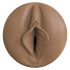 Fleshlight Boost Bang - naturtro brun vagina masturberingsværktøj