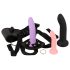 You2Toys - Strap-on dildo sæt (sort)