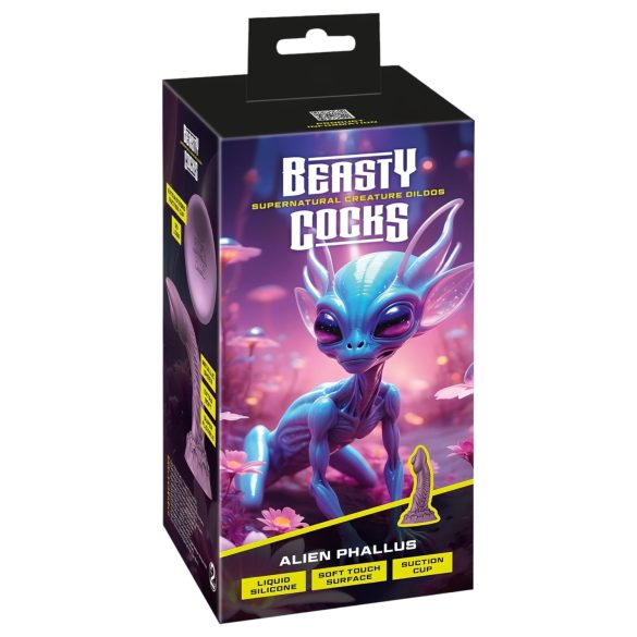 Beasty Cocks Alien Phallus - rumvæsen dildo (lilla)