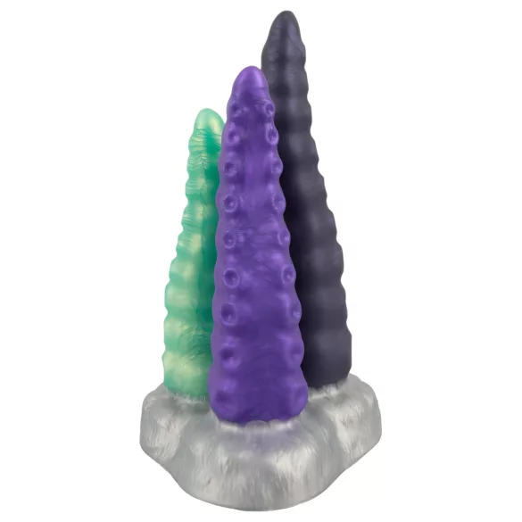 Beasty Cocks - dildo med tre tentakler - silikone