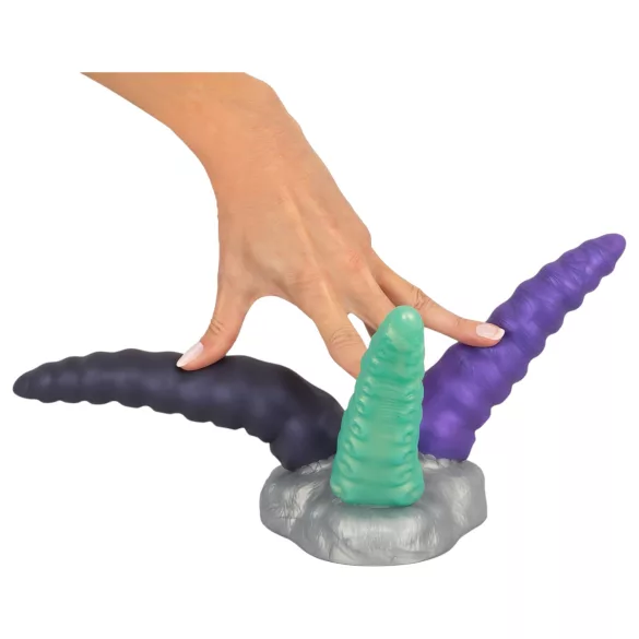 Beasty Cocks - dildo med tre tentakler - silikone