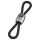 Rebel Heavy Rope - Justerbar penis- og kuglering (sort)