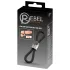 Rebel Cock Strap - justerbar dobbelt penisslynge i silikone (87 g)