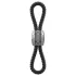 Rebel Cock Strap - justerbar dobbelt penisslynge i silikone (87 g)