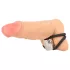 Rebel Cock Strap - justerbar dobbelt penisslynge i silikone (87 g)