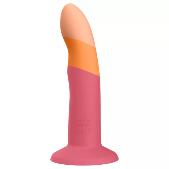 ROMP Dizi - dildo - fleksibel silikone - pink/orange