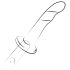 ROMP Dizi - Elastisk silikone dildo (pink-orange)