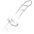 ROMP Dizi - dildo - fleksibel silikone - pink/orange