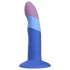 ROMP Piccolo - fleksibel dildo - silikone - blå-lilla