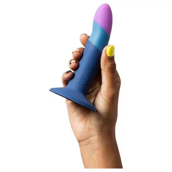ROMP - peggingsæt - justerbar sele med dildo - sort/blå
