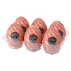   TENGA Egg Spiral Stronger - onanistæg - intens stimulation - 6 stk
