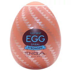   TENGA Egg Spiral Stronger - masturbatoræg - fleksibel struktur - 1 stk