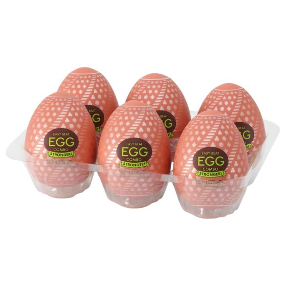 TENGA Egg Combo Stronger - 6 stk. intens nydelse