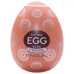   TENGA Egg Gear Stronger - æg onaniprodukt - struktureret indvendig - 1 stk