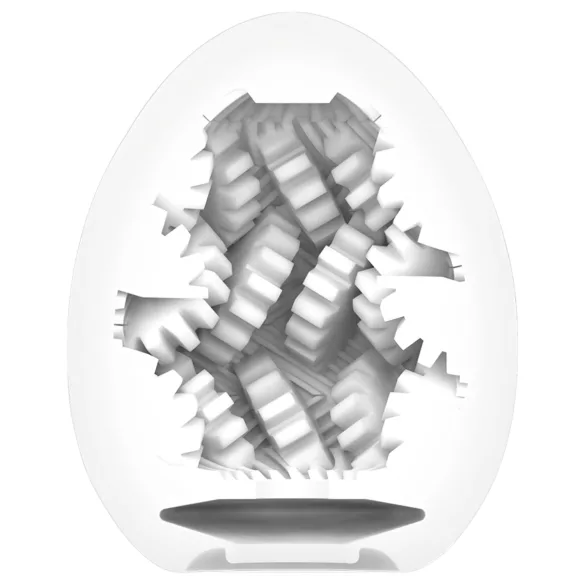 TENGA Egg Gear Stronger - æg onaniprodukt - struktureret indvendig - 1 stk