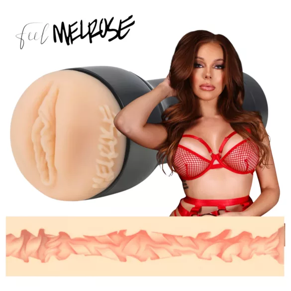 Kiiroo MelRose Michaels - kunstvagina - PowerBlow kompatibel - natur