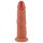 Realistixxx – naturtro, dobbeltlag dildo (naturfarvet)