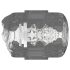 Fleshlight Quickshot Stoya - rejsevenlig onanihylster (transparent)