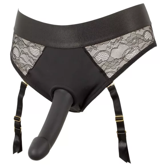 You2Toys - strap-on dildo med trusser - sort