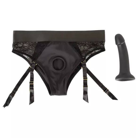 You2Toys - strap-on dildo med trusser - sort