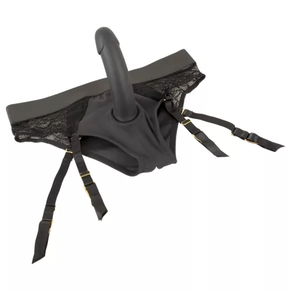 You2Toys - strap-on dildo med trusser - sort