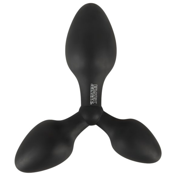 Black Velvet - Trippel Anal Plug (sort)
