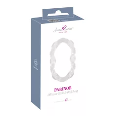 Beau Coeur Parinor - penisring og kuglering - gennemsigtig