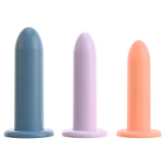   You2Toys - Three in a Row - dildo træningssæt - 3 stk (farvet)