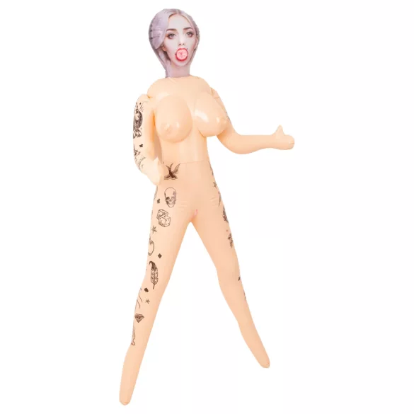 You2Toys - oppustelig tatoveret sexdukke