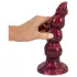 Beasty Cocks - Werewolf Willie dildo med sugekop - bordeaux (21 cm)