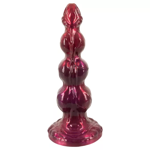 Beasty Cocks - Werewolf Willie dildo med sugekop - bordeaux (21 cm)