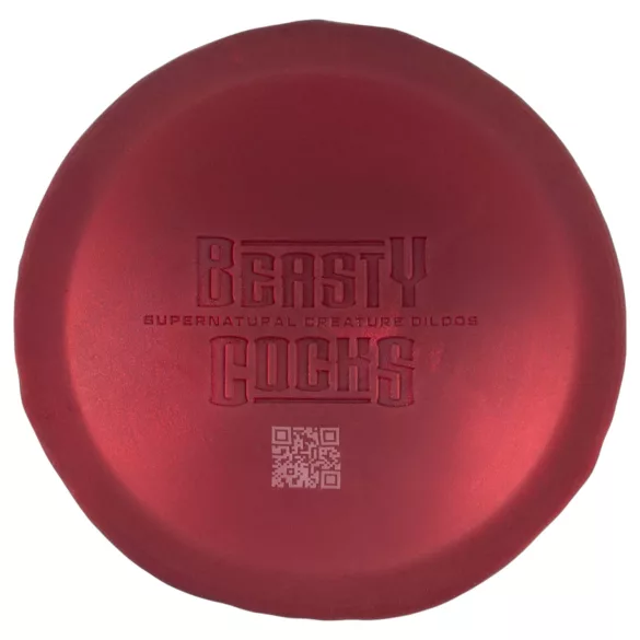 Beasty Cocks - Werewolf Willie dildo med sugekop - bordeaux (21 cm)