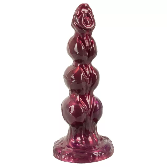 Beasty Cocks - Werewolf Willie dildo med sugekop - bordeaux (21 cm)