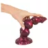 Beasty Cocks - Werewolf Willie dildo med sugekop - bordeaux (21 cm)