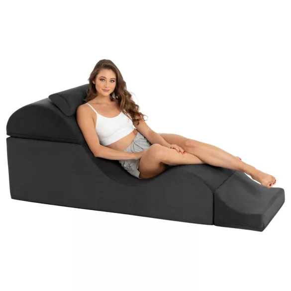 Liberator Aria Flip Chaise - justerbar sexmøbel (sort)