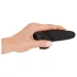 Black Velvets - silikone anal plug med sugekop (sort) - S