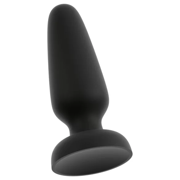 Black Velvets - silikone anal plug med sugekop (sort) - L