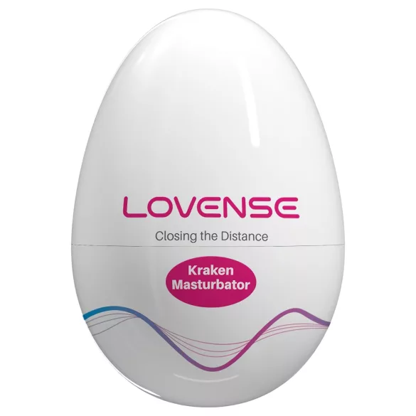 LOVENSE Kraken - onanæg / masturbationsæg - 1 stk (hvid)
