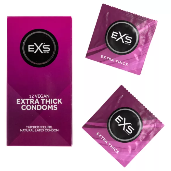 EXS Extra Thick - ekstra tyk kondom (12 stk)