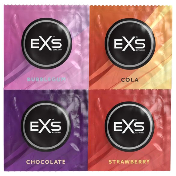 EXS Mixed - Kondomer i blandede smage (12 stk)