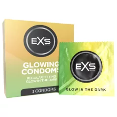 EXS Glow - selvlysende kondom (3 stk.)